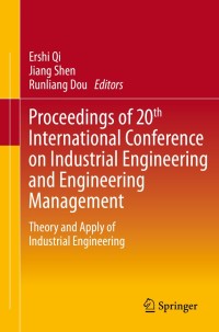 Imagen de portada: Proceedings of 20th International Conference on Industrial Engineering and Engineering Management 9783642400629