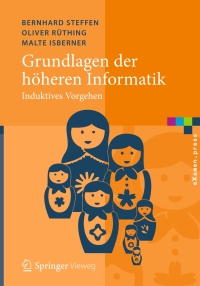Cover image: Grundlagen der höheren Informatik 9783642401459