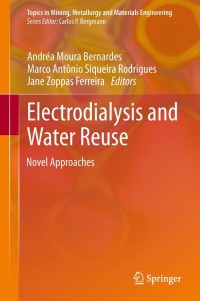 Cover image: Electrodialysis and Water Reuse 9783642402487