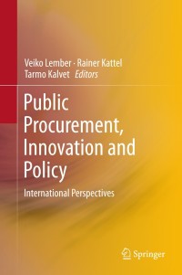 Cover image: Public Procurement, Innovation and Policy 9783642402579