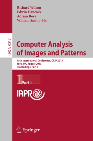 Cover image: Computer Analysis of Images and Patterns 9783642402609