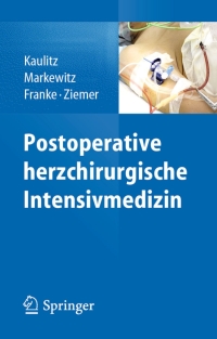 Imagen de portada: Postoperative herzchirurgische Intensivmedizin 9783642404412