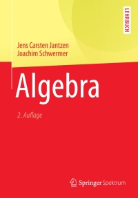 Cover image: Algebra 2nd edition 9783642405327
