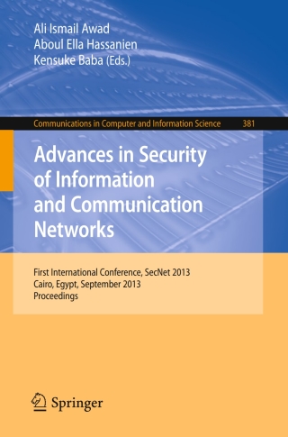Cover image: Advances in Security of Information and Communication Networks 9783642405969