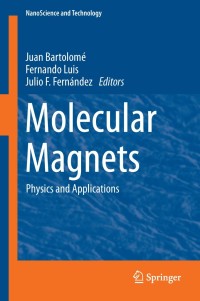 Imagen de portada: Molecular Magnets 9783642406089