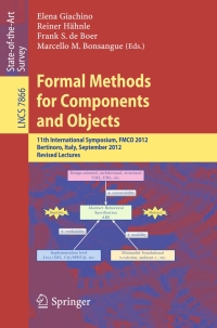 Cover image: Formal Methods for Components and Objects 9783642406140