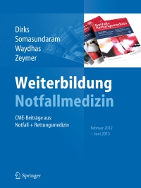 Imagen de portada: Weiterbildung Notfallmedizin 9783642407192