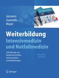 Immagine di copertina: Weiterbildung Intensivmedizin und Notfallmedizin 9783642407376
