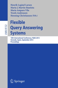 Imagen de portada: Flexible Query Answering Systems 9783642407680