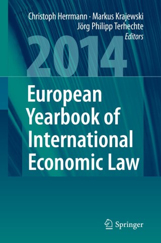 Titelbild: European Yearbook of International Economic Law 2014 9783642409127