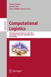 Imagen de portada: Computational Logistics 9783642410185