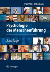 Cover image: Psychologie der Menschenführung 2nd edition 9783642410512