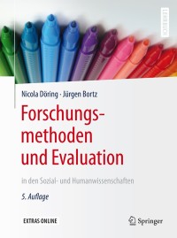 Omslagafbeelding: Forschungsmethoden und Evaluation in den Sozial- und Humanwissenschaften 5th edition 9783642410888