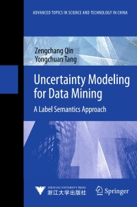 Cover image: Uncertainty Modeling for Data Mining 9783642412509