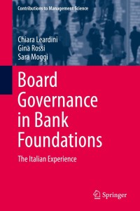 Cover image: Board Governance in Bank Foundations 9783642413056