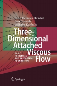 Imagen de portada: Three-Dimensional Attached Viscous Flow 9783642413773
