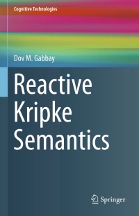 Cover image: Reactive Kripke Semantics 9783642413889