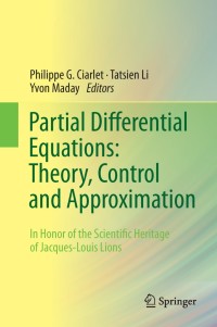 Titelbild: Partial Differential Equations: Theory, Control and Approximation 9783642414008