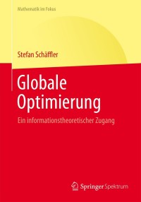 Cover image: Globale Optimierung 9783642417665
