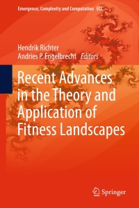 Cover image: Recent Advances in the Theory and Application of Fitness Landscapes 9783642418877