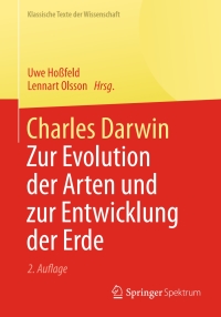 Cover image: Charles Darwin 2nd edition 9783642419607