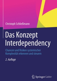 Cover image: Das Konzept Interdependency 2nd edition 9783642449437