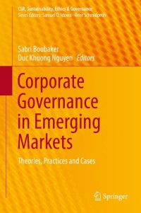 Cover image: Corporate Governance in Emerging Markets 9783642449543