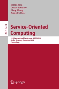 Cover image: Service-Oriented Computing 9783642450044