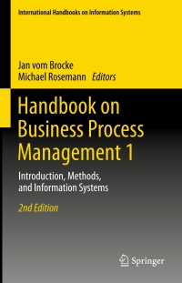 Cover image: Handbook on Business Process Management 1 2nd edition 9783642450990