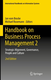 表紙画像: Handbook on Business Process Management 2 2nd edition 9783642451027