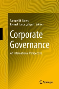 Cover image: Corporate Governance 9783642451669