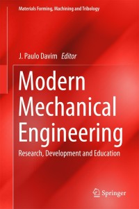 Cover image: Modern Mechanical Engineering 9783642451751