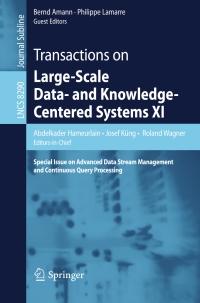 Omslagafbeelding: Transactions on Large-Scale Data- and Knowledge-Centered Systems XI 9783642452680