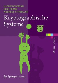 Cover image: Kryptographische Systeme 9783642453328