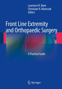 Immagine di copertina: Front Line Extremity and Orthopaedic Surgery 9783642453366