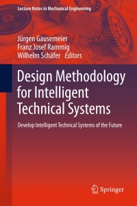 Cover image: Design Methodology for Intelligent Technical Systems 9783642454349