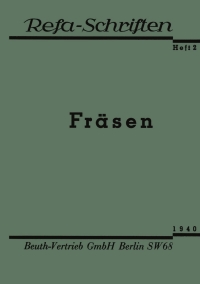 Cover image: Fräsen 9783642470943