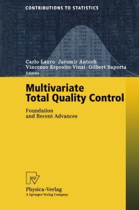 Imagen de portada: Multivariate Total Quality Control 1st edition 9783790813838
