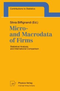 Cover image: Micro- and Macrodata of Firms 1st edition 9783790811438