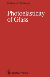 Cover image: Photoelasticity of Glass 9783642500732