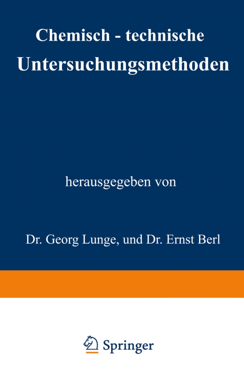 Chemisch-technische Untersuchungsmethoden