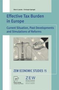 صورة الغلاف: Effective Tax Burden in Europe 9783790814705