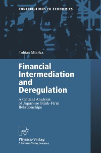 Cover image: Financial Intermediation and Deregulation 9783790813074