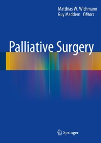 Cover image: Palliative Surgery 9783642537080