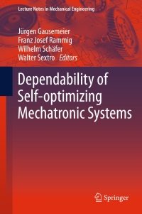 Cover image: Dependability of Self-Optimizing Mechatronic Systems 9783642537417