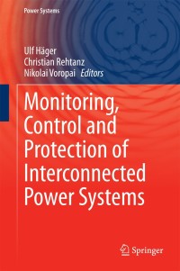 Omslagafbeelding: Monitoring, Control and Protection of Interconnected Power Systems 9783642538476