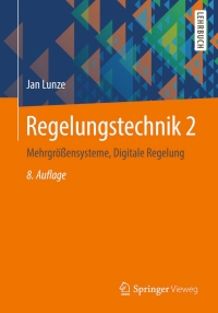 Titelbild: Regelungstechnik 2 8th edition 9783642539435