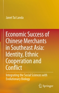 Cover image: Economic Success of Chinese Merchants in Southeast Asia 9783642540189