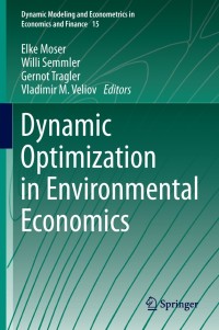 Titelbild: Dynamic Optimization in Environmental Economics 9783642540851