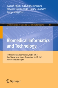 Imagen de portada: Biomedical Informatics and Technology 9783642541209